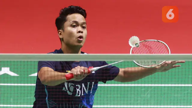 Foto: Ditonton Presiden Jokowi, Anthony Sinisuka Ginting Lolos ke Final Indonesia Open 2023