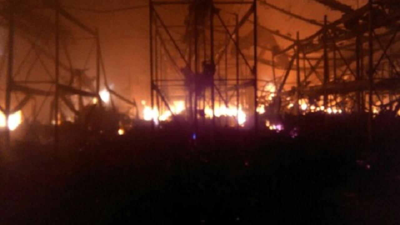 Kebakaran Pabrik Kipas Angin di Kalideres, 21 Pemadam Dikerahkan