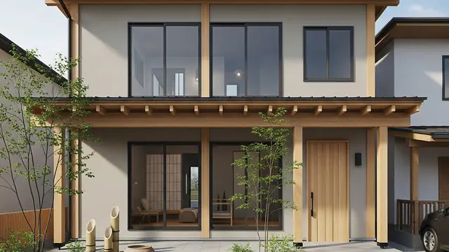 Gambar Model Depan Rumah Minimalis (Image by Gemini AI)