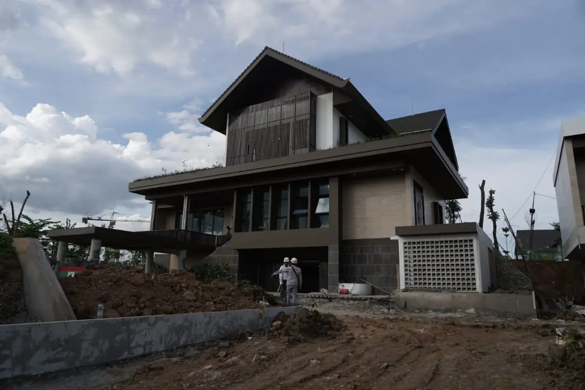 Kementerian PUPR berupaya agar pembangunan rumah menteri di Ibu Kota Nusantara (IKN) sebanyak 36 unit bisa selesai sesuai dengan waktu yang telah direncanakan sebelumnya. (Dok Kementerian PUPR)