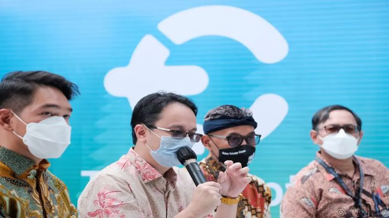Wakil Menteri Perdagangan Jerry Sambuaga saat peluncuran T-Hub kedua di Bali pada Jumat (21/1/2022) (Foto: Tokocrypto)
