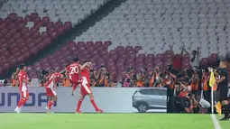 Pertandingan Grup A Piala AFF U-23 2025 itu benar-benar sepi. Kursi-kursi di tribune Stadion Utama Gelora Bung Karno, Jakarta pun bisa dikatakan sangat banyak yang kosong. (Bola.com/M Iqbal Ichsan)