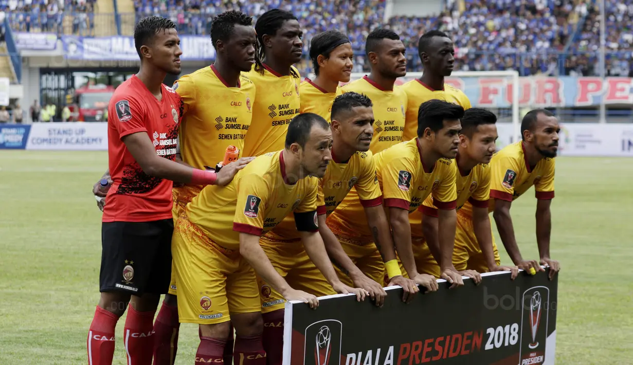 Penyerang yang bergabung bersama Sriwijaya FC sejak musim 2016 ini juga memiliki istri yang merupakan WNI. (Bola.com/M Iqbal Ichsan)