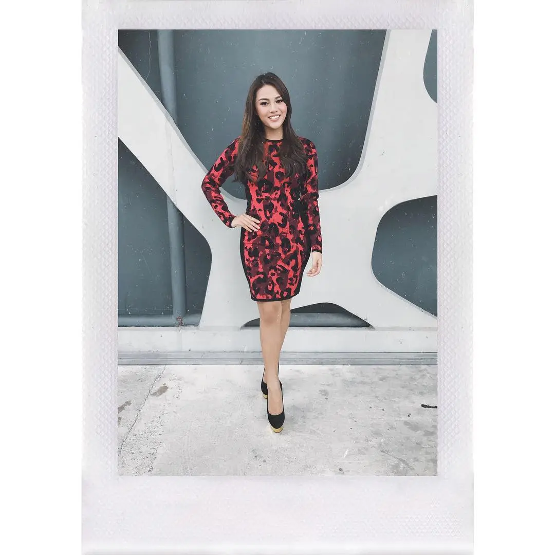 Penampilan Aurel Hermansyah yang semakin terlihat dewasa saat memakai dress. (Image: aurelie.hermansyah/instagram)