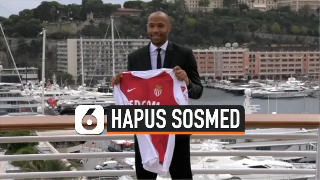 THIERRY HENRY HAPUS AKUN TWITTER DAN INSTAGRAM