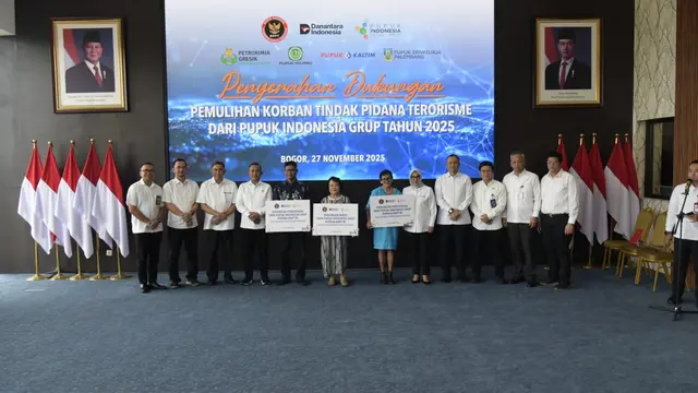 Sinergi BNPT dan Pupuk Indonesia Grup Dukung Pemulihan Korban Tindak Terorisme