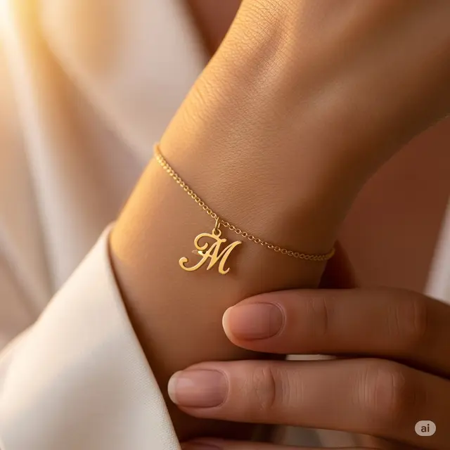 Personalized Initial Charm