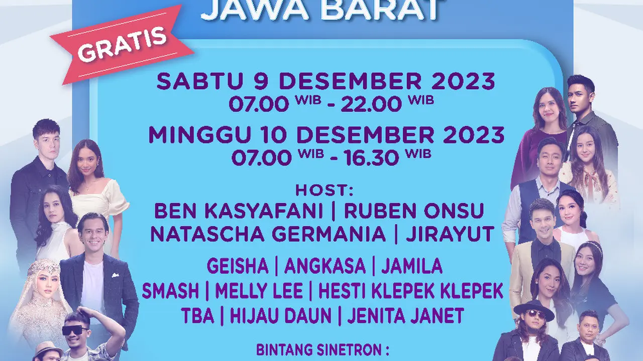 Karnaval SCTV 2023 Ditutup Di Kota Garut