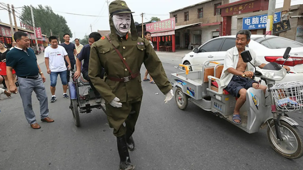 Robot 'Hantu Jepang' asal China
