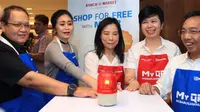 BRI menggelar promo “Shop For Free With My QR” di Ranch Market Surabaya pada 20 Oktober 2018.