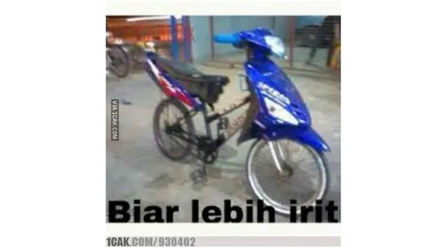 Terlalu irit (Sumber: 1cak)