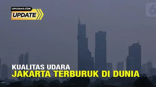Polusi Udara di Jakarta Terburuk Sedunia