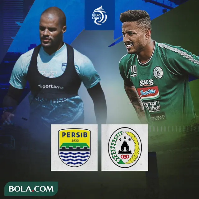 BRI Liga 1 - Duel Pemain - Persib Bandung Vs PSS Sleman