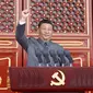 Xi Jinping menyampaikan pidato penting dalam upacara peringatan 100 tahun berdirinya Partai Komunis China (Communist Party of China/CPC) di Beijing, ibu kota China, pada 1 Juli 2021. (Xinhua/Ju Peng).