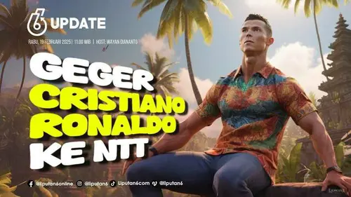Geger Cristiano Ronaldo ke NTT