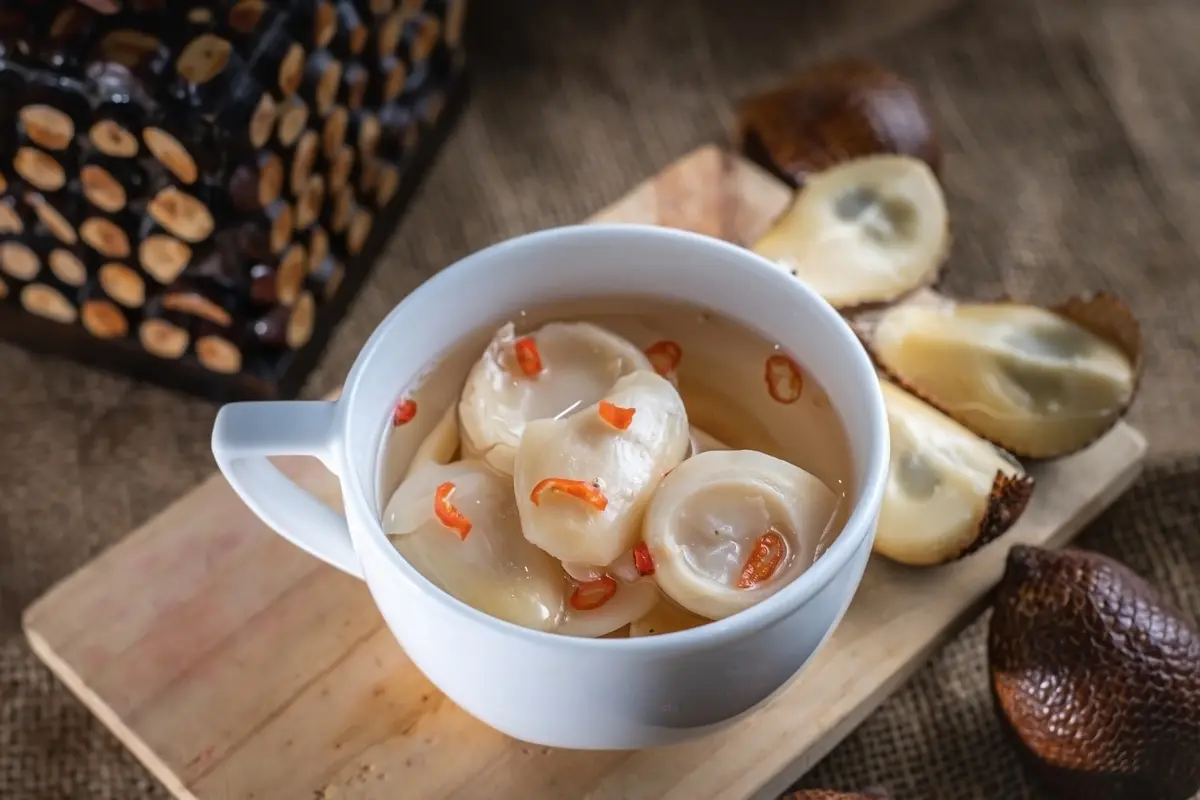 resep manisan salak pedas manis
