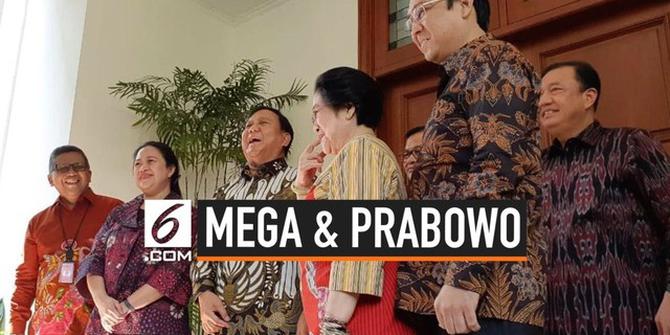 VIDEO: Suasana Pertemuan Prabowo dan Megawati di Teuku Umar