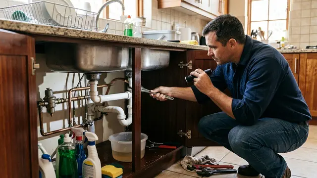 Penyebab Pipa Air di Dapur Mengeluarkan Suara Berisik (AI Generated)