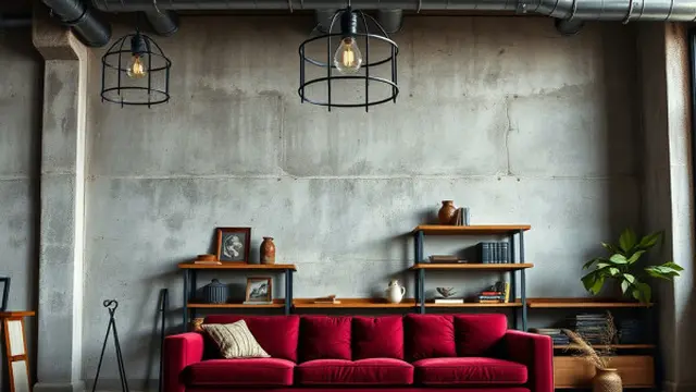 Desain Rumah Vintage Industrial