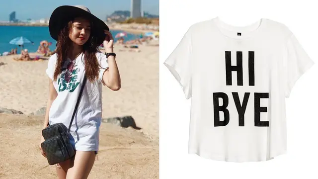 Inspirasi Gaya Travelling Michelle Ziudith Cuma Dibawah 300 Ribu