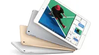 iPad berukuran 9,7 inci yang baru diperkenalkan Apple ini sudah menggunakan chip A9 (sumber: engadget.com)