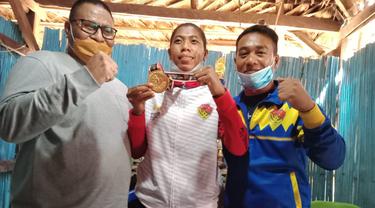 Viral Dijemput Mobil Pikap, Atlet NTT Peraih Emas PON XX Kebanjiran bonus