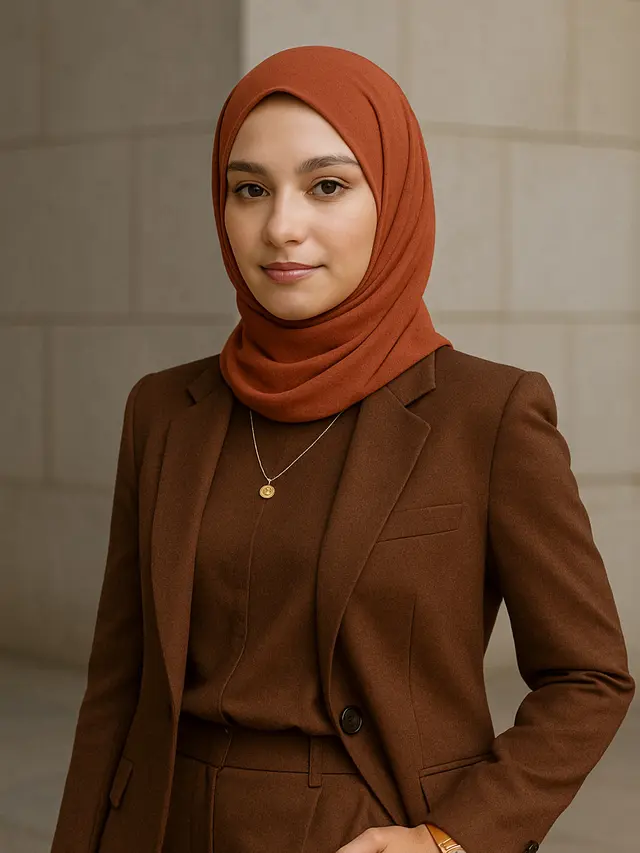 Warna Jilbab yang Cocok Dipadukan dengan Baju Coklat