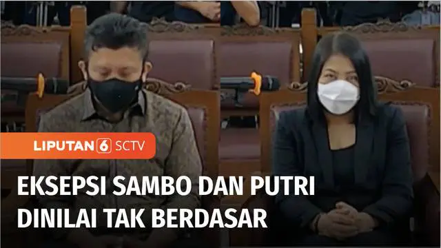 VIDEO: Tak Berdasar, Jaksa Minta Hakim Tolak Eksepsi Ferdy Sambo dan Putri Candrawathi
