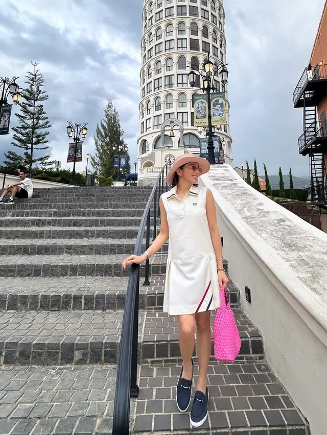 6 Outfit Liburan Angel Karamoy di Luar Negeri, Gaya Kasual hingga Mewah
