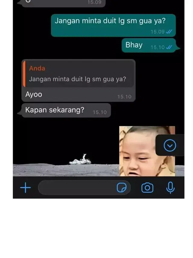 8 Chat Kocak Kakak Adik Ini Bikin Geleng Kepala, Absurd Banget