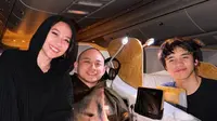 BCL Beri Kejutan Ultah ke-45 untuk Tiko Aryawardhana Dalam Pesawat, Mewah di Ketinggian