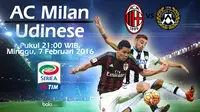 Susunan Pemain AC Milan Vs Udinese