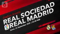 Real Sociedad vs Real Madrid (Liputan6.com/Abdillah)