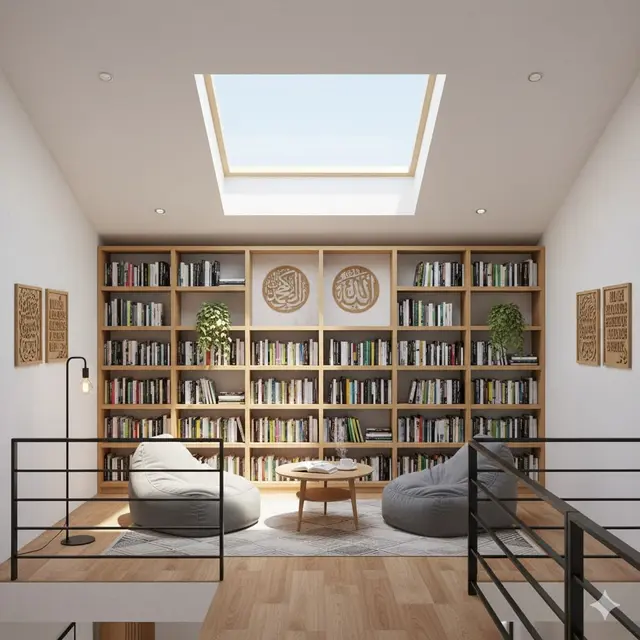 Kamar Tidur dengan ‘Langit-Langit Cahaya’
