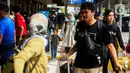 Rinciannya 40 kereta berangkat dari Stasiun Gambir dan 37 kereta dari Stasiun Pasar Senen. (Liputan6.com/Angga Yuniar)