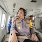 Kapolri Jenderal Listyo Sigit Prabowo memantau puncak arus balik Lebaran 2023 di Tol Trans Jawa melalui udara. Kapolri menyebut, imbauan Presiden Jokowi untuk memperpanjang cuti berhasil menurunkan volume kendaraan hingga 13 persen saat puncak arus balik. (Foto: Istimewa)