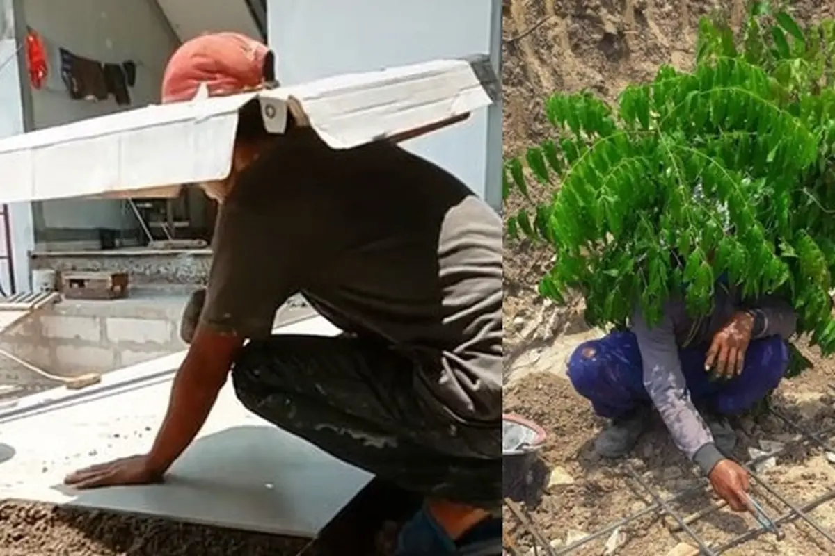 6 Ide Kuli Bangunan Terhindar dari Panas Ini Kreatif Sekaligus Kocak