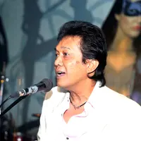 Musisi senior Oddie Agam merasakan kejayaan lagu-lagu lawas, seperti  album The Great Composer yang menggabungkan James F. Sundah dan Oddie Agam merupakan aransemen lagu lawas dengan kemasan kekinian. (Andy Masela/Bintang.com)