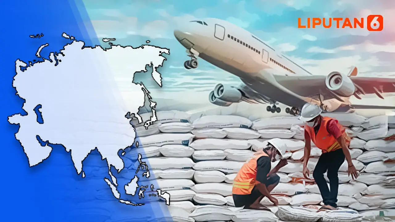 Ilustrasi impor beras (Liputan6.com / Abdillah)