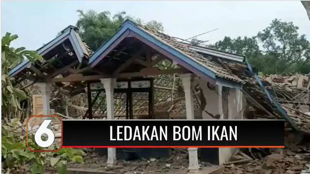 VIDEO: Bom Ikan Meledak di Pasuruan, Dua Orang Tewas dan Rumah Rusak Berat