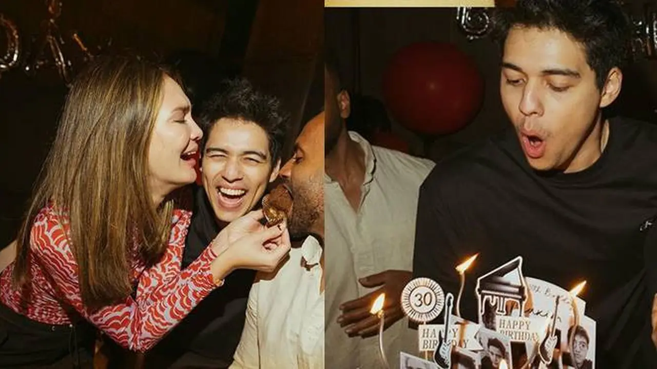 7 Potret Ulang Tahun Maxime Bouttier Ke-30, Sosok Luna Maya di Pesta Jadi Sorotan
