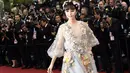 Hilangnya Fan Bingbing menimbulkan kehebohan tersendiri di China. Sudah menjadi pengetahuan umum, Fan BingBing adalah aktris China berpendapatan tertinggi. (AFP PHOTO / LOIC VENANCE)