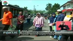 Pasalnya para jemaah telah membayar Rp 25 juta per orang ke Alam Tour, namun hingga saat ini tidak juga diberangkatkan.