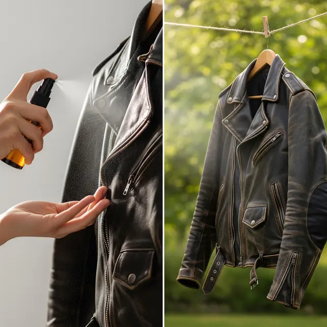 Cara Menghilangkan Bau Asap di Jaket Setelah Naik Motor (AI)