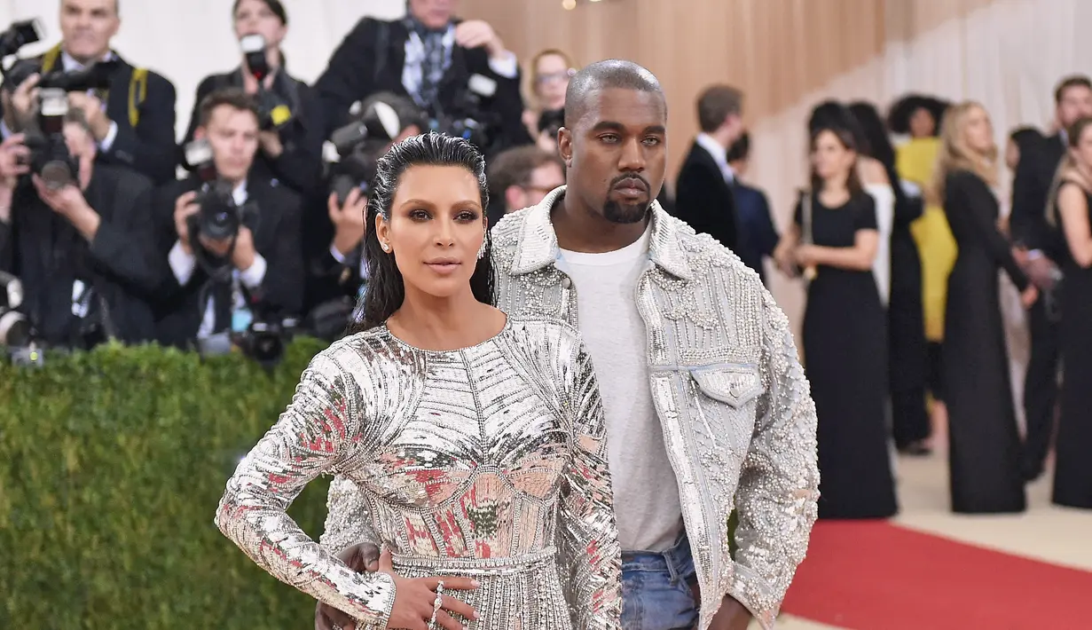 Hal itulah yang membuat Kim Kardashian langsung menepis rumor tersebut. (MIKE COPPOLA  GETTY IMAGES NORTH AMERICA  AFP)