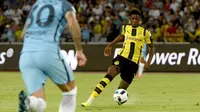 Penyerang Borussia Dortmund asal Prancis, Ousmane Dembele. (AFP/Wang Zhao)