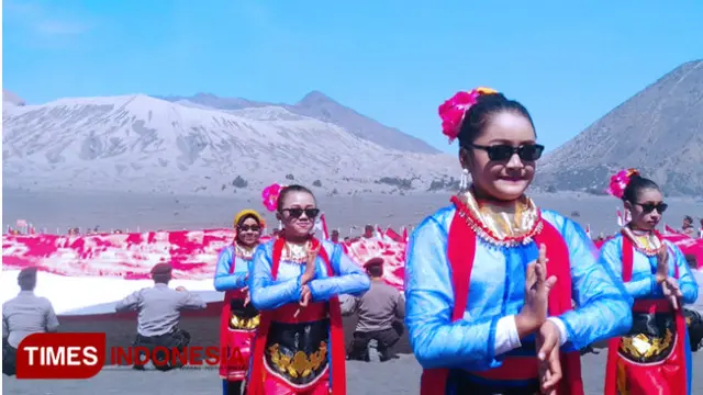 Begini Cara Suku Tengger Probolinggo Peringati Ulang Tahun Pramuka