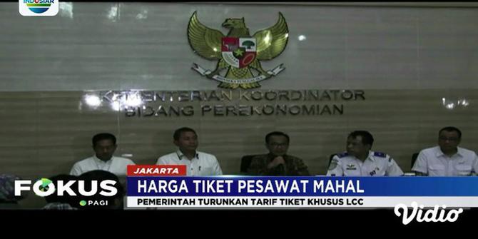Pemerintah Turunkan Tarif Tiket Pesawat Khusus Low Cost Carrier, Tapi...