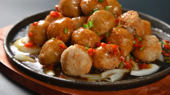 Resep Bakso Goreng Saus Lada Hitam