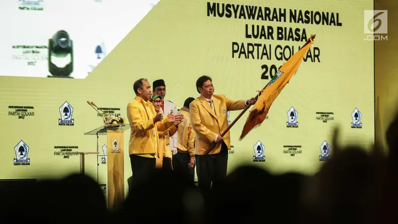 Didampingi Airlangga, Wapres Jusuf Kalla Hadiri Penutupan Munaslub Partai Golkar